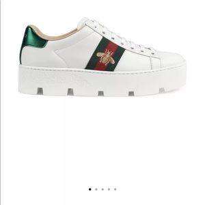 Gucci platform Ace Sneakers